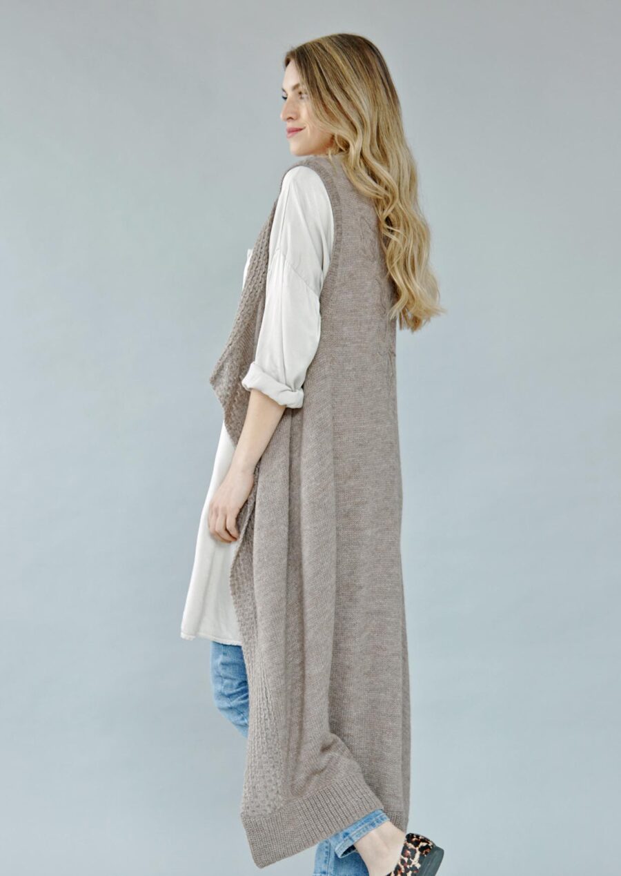 AL-024 Atiq Alpaca Long Duster