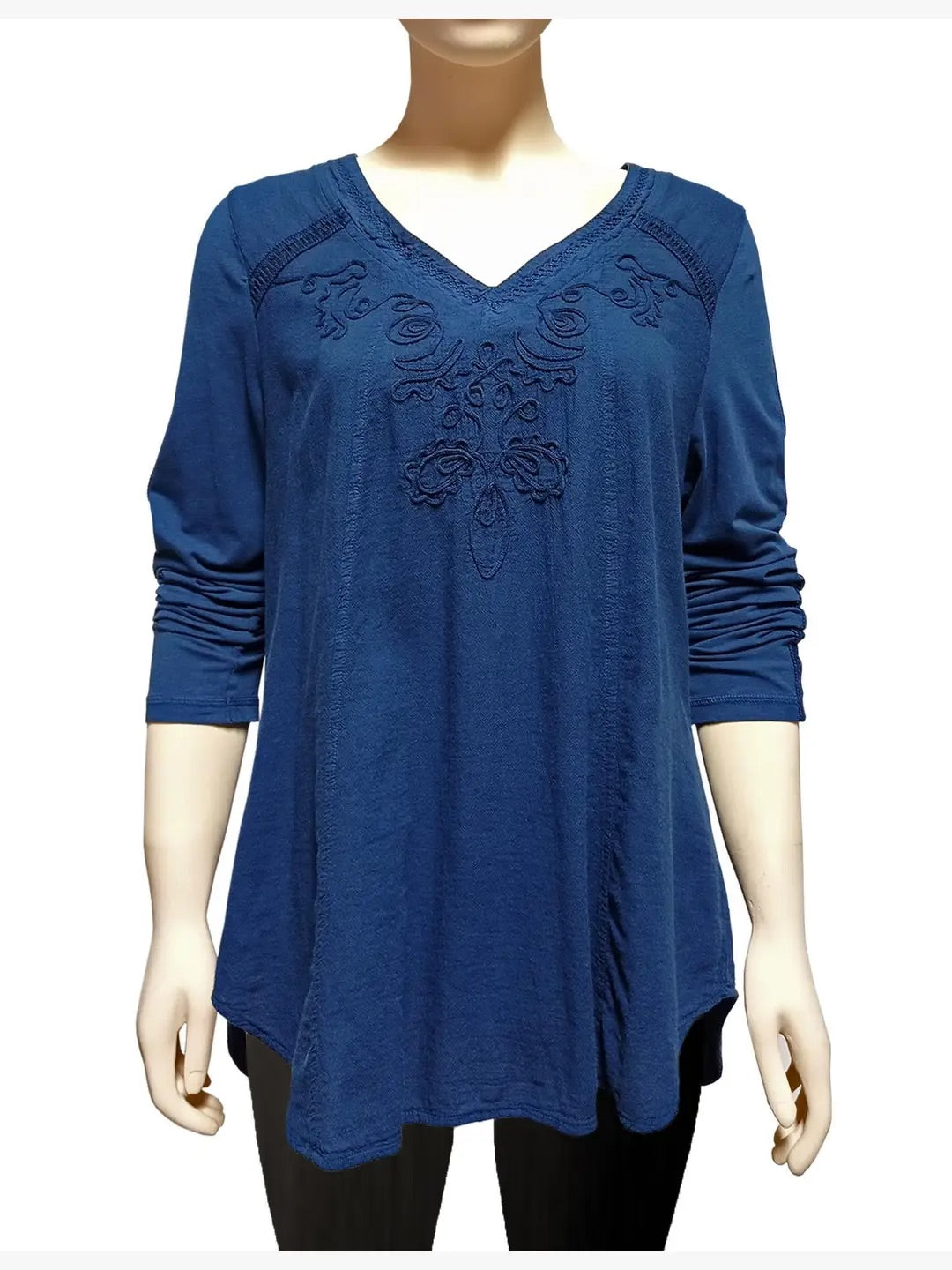 F18-705 Cataleya Long Sleeve Cotton Top