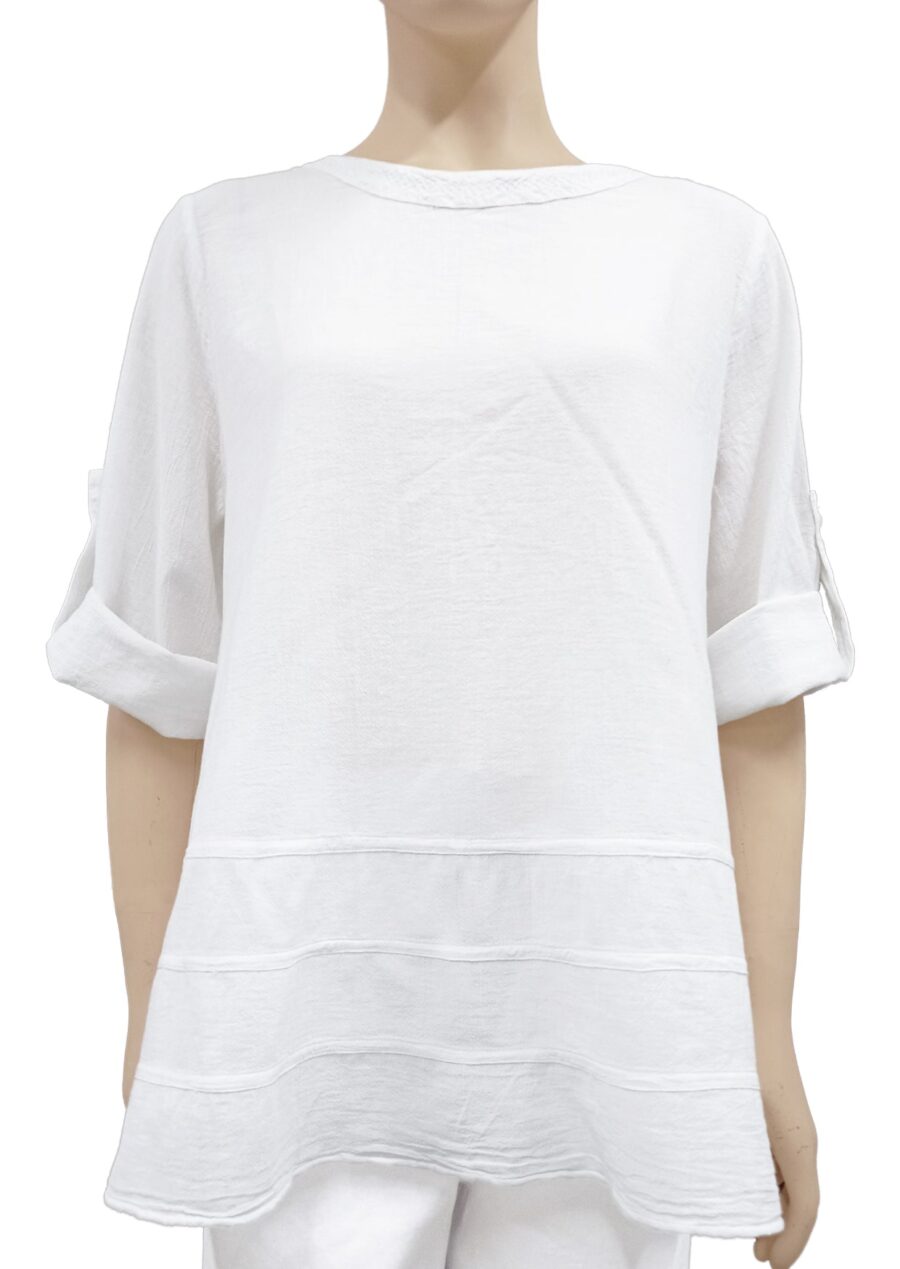 S20-810 Rayol Long Sleeve Cotton Top