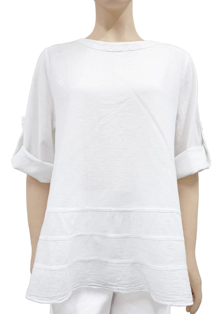 S20-810 Rayol Long Sleeve Cotton Top