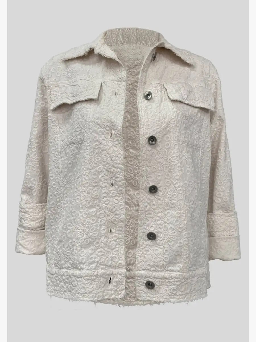 S23-865 Effie Embroidered Cotton Jacket