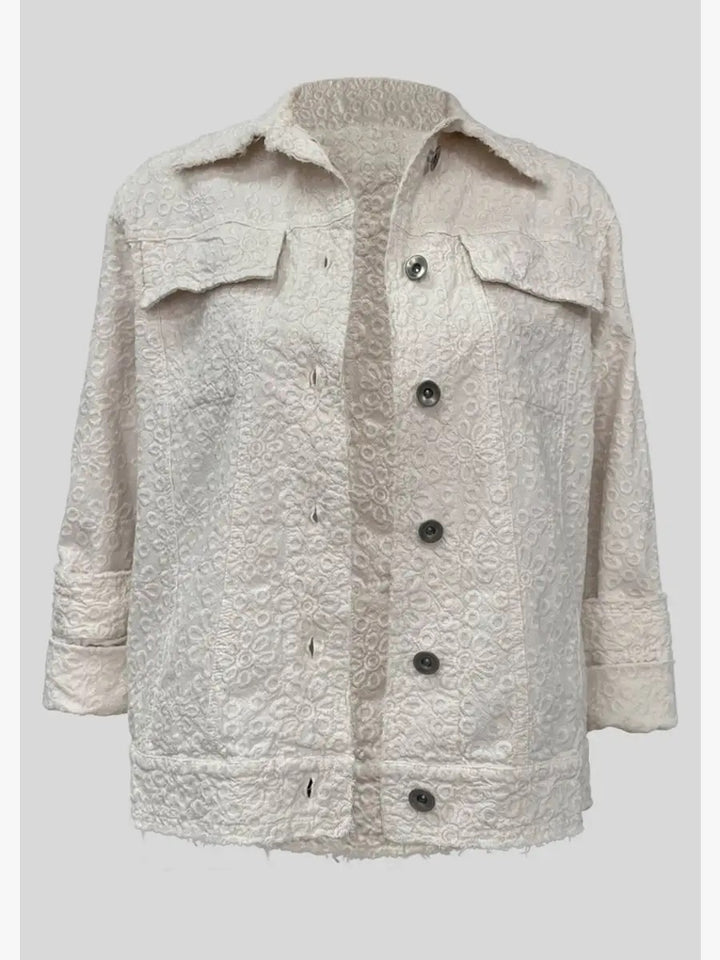 S23-865 Effie Embroidered Cotton Jacket
