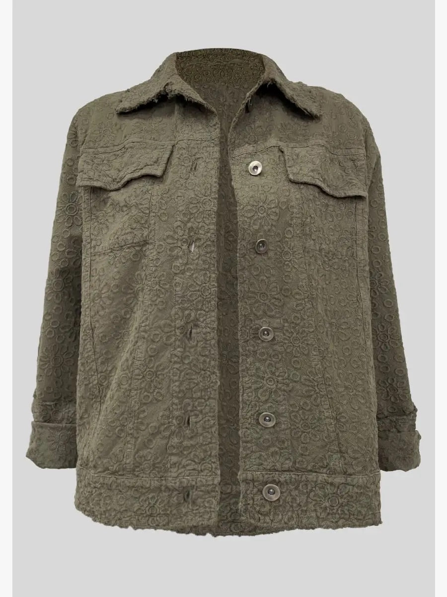 S23-865 Effie Embroidered Cotton Jacket