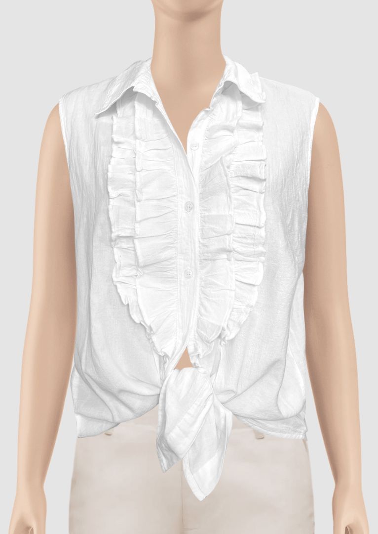 Briella Sleeveless Cotton Top