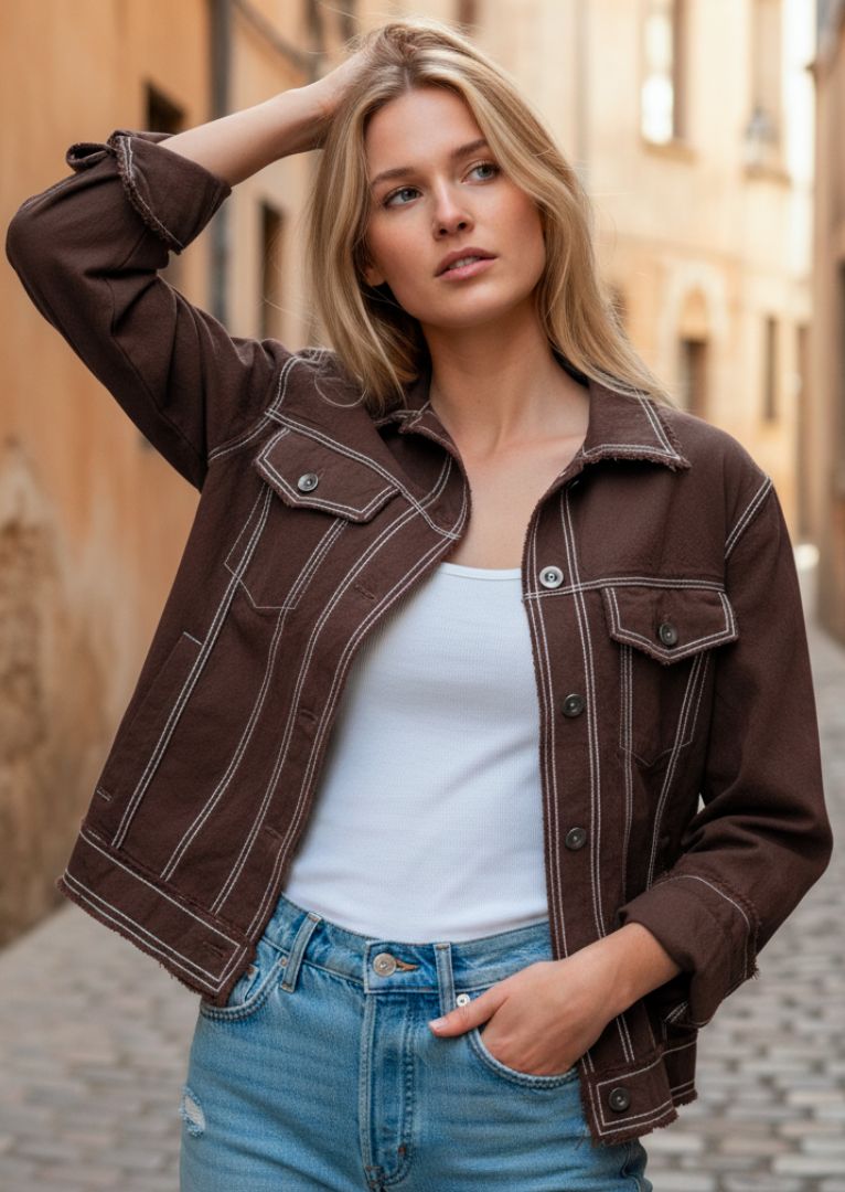 S25-892 Nahia Cotton Jacket