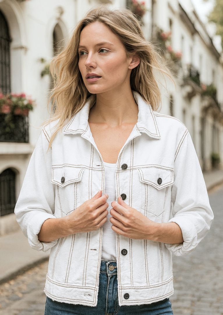 S25-892 Nahia Cotton Jacket – Gretty Zueger