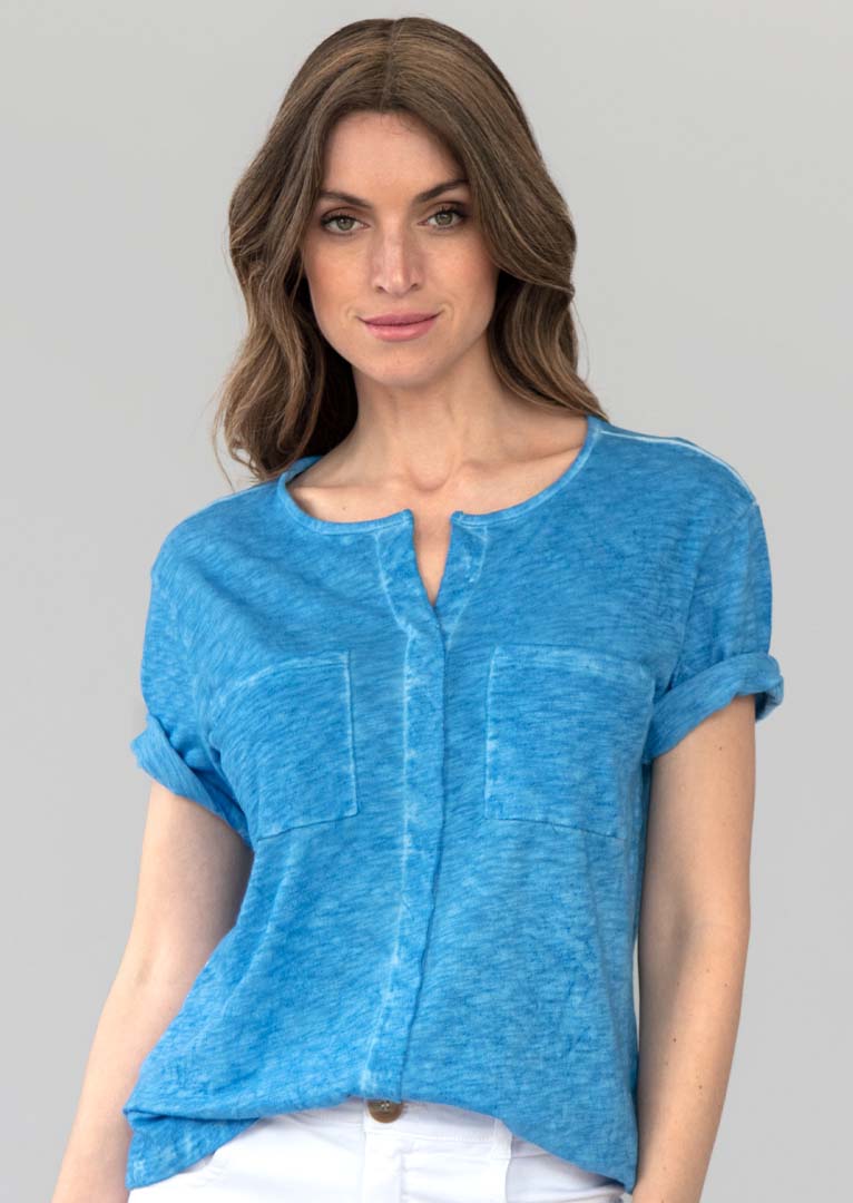 Charlotte Slub Cotton Top