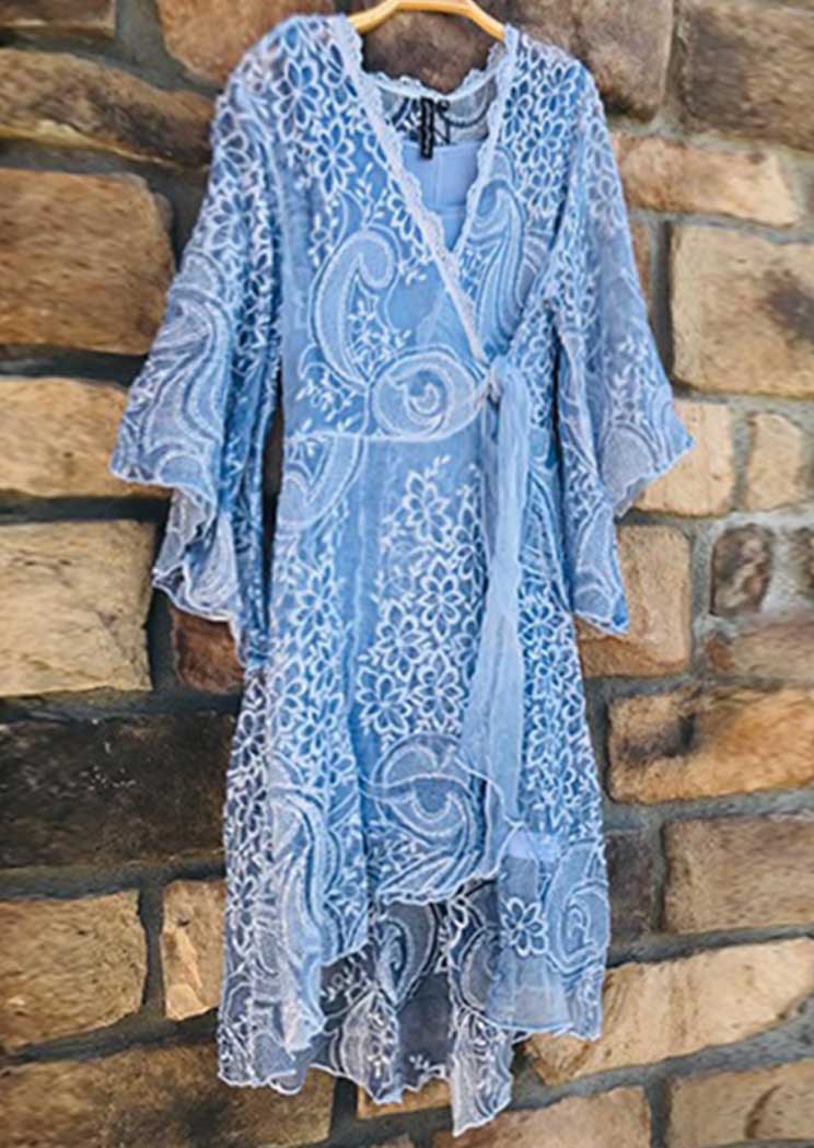 TPS-079 Real Embroidered Silk Dress