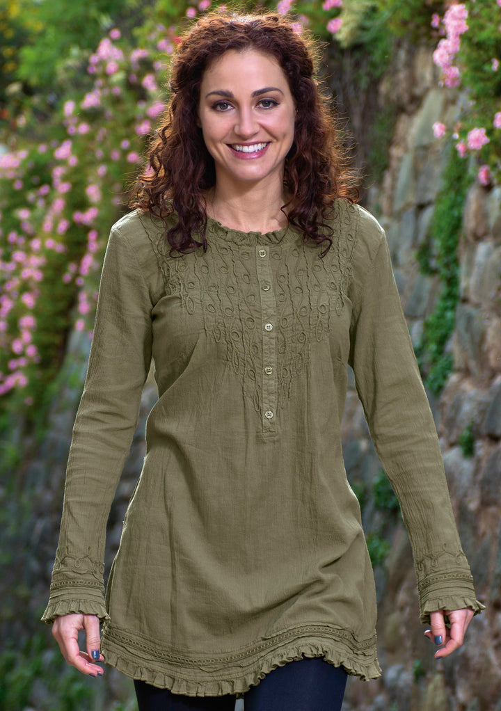 Plus Size Luisa Cotton Top