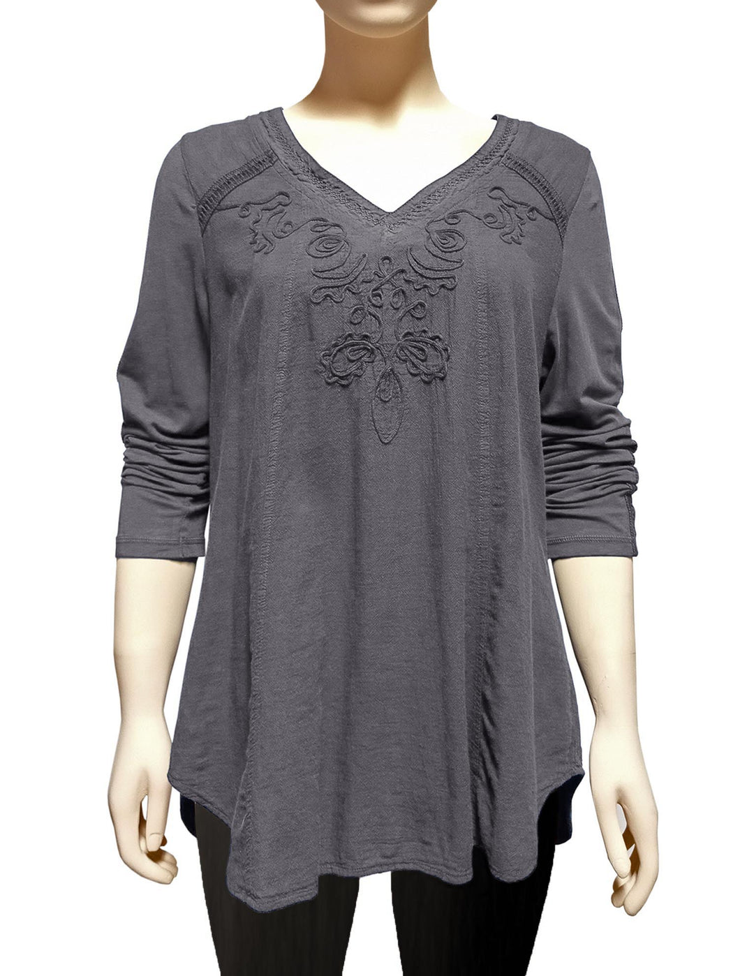 F18-705 Cataleya Long Sleeve Cotton Top