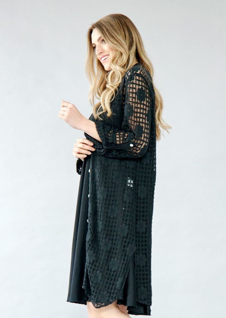 N8070 Alessa Lace Duster