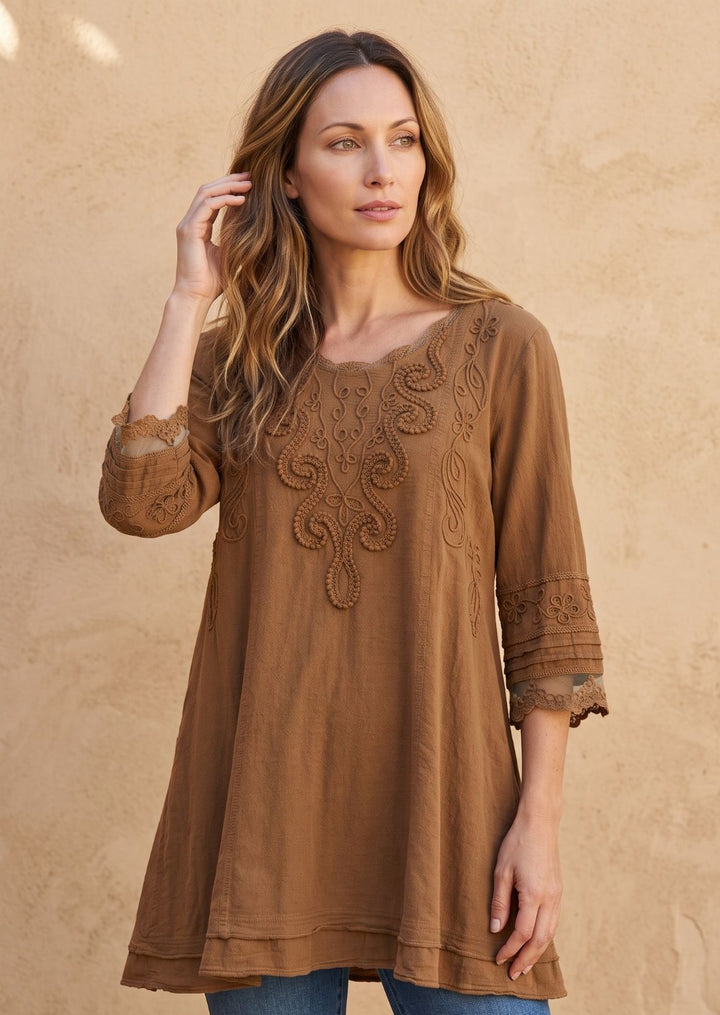 S17-091 Celestina Cotton Tunic