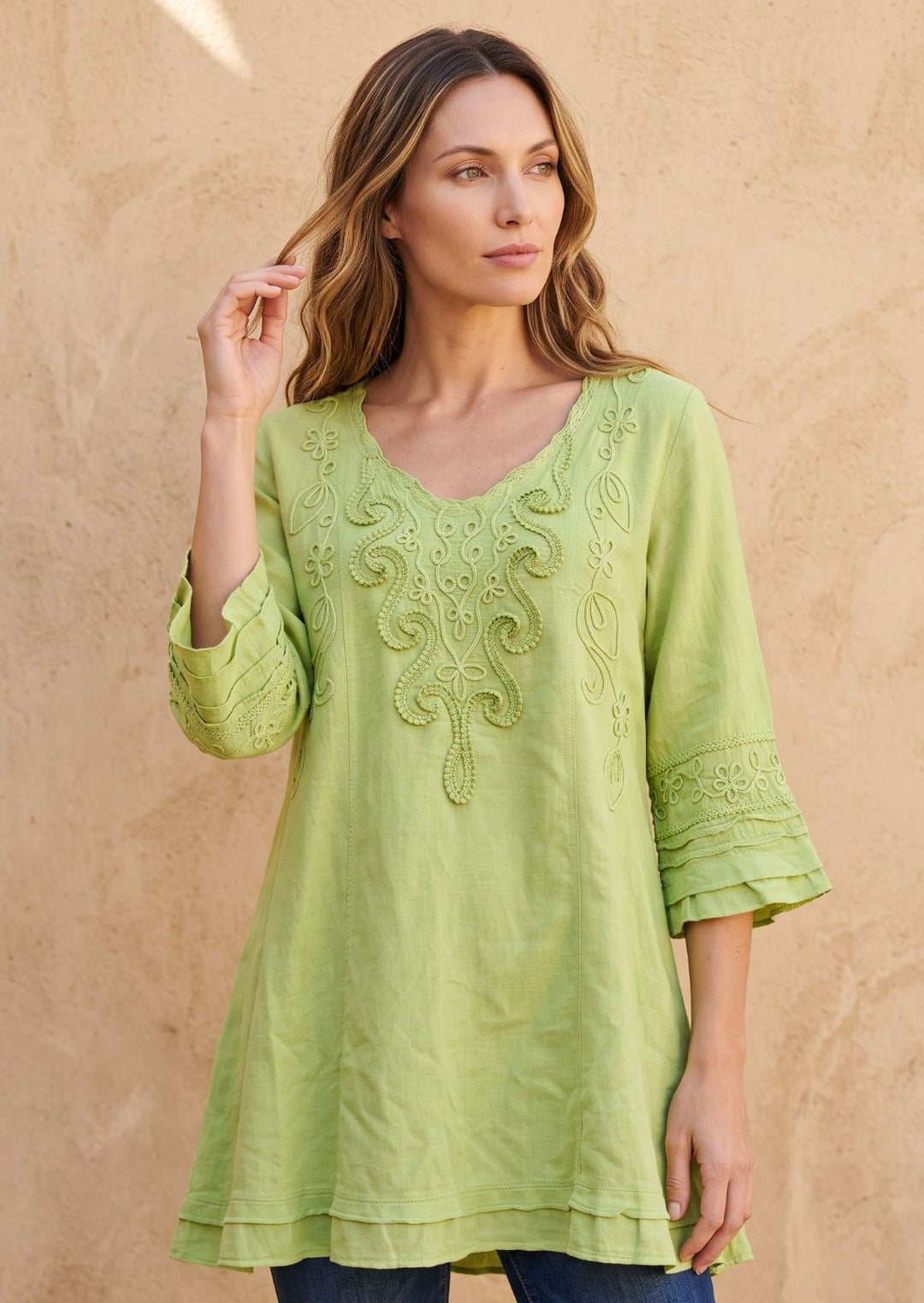 S17-091 Celestina Cotton Tunic