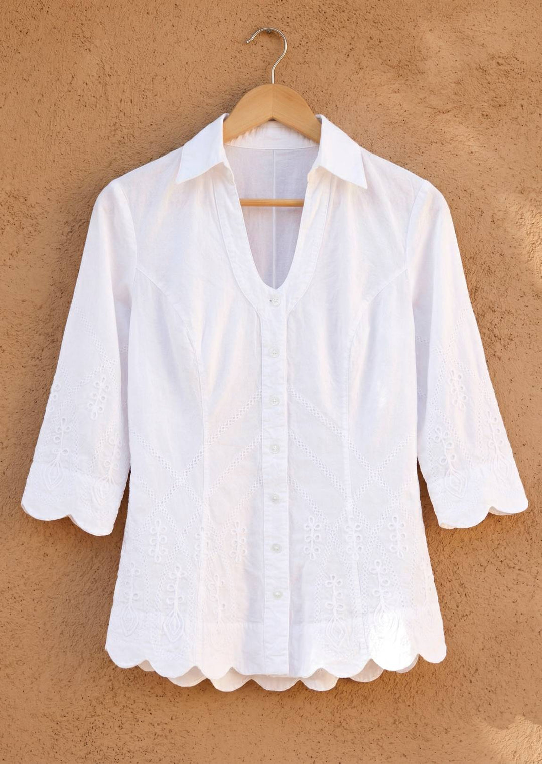 S17-093 Catherine Cotton Blouse