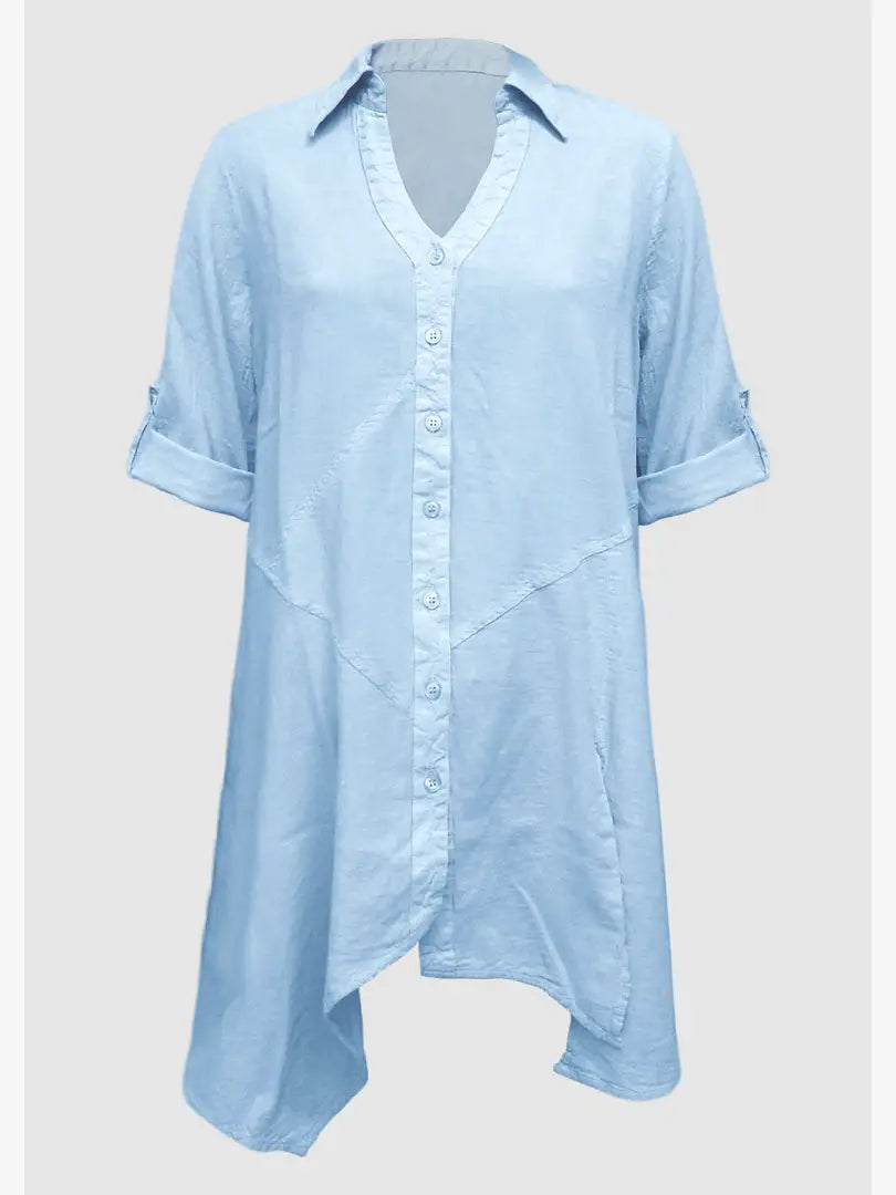 S20-803 Domenik Long Sleeve Cotton Shirt