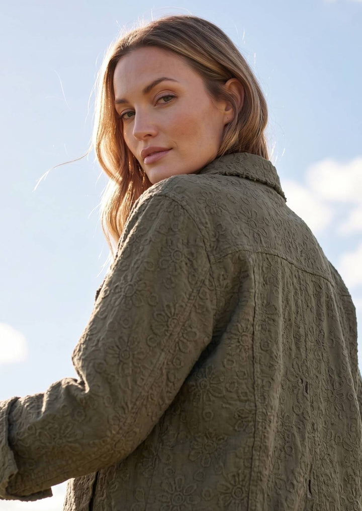 S23-865 Effie Embroidered Cotton Jacket