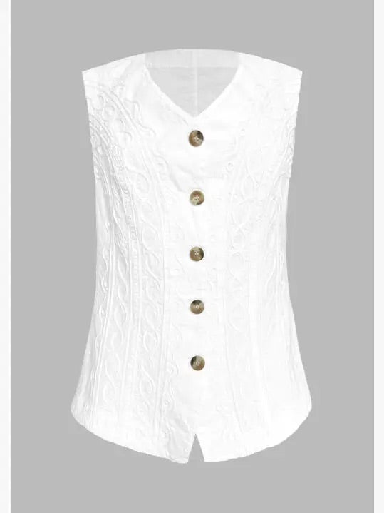 S24-872 Cecilia Cotton Vest