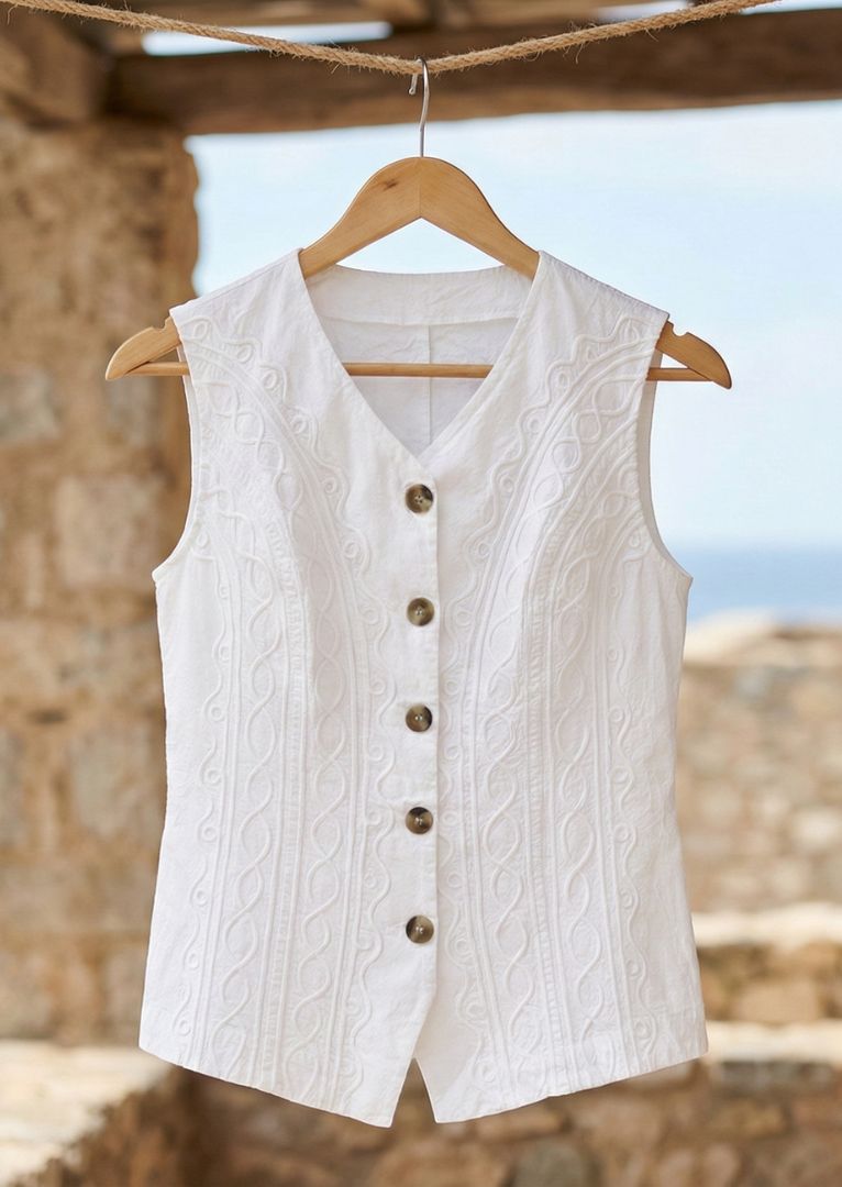 S24-872 Cecilia Cotton Vest