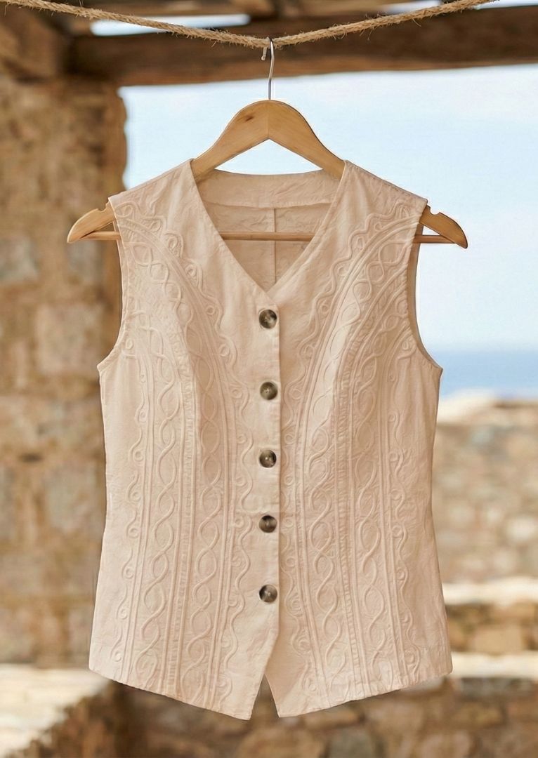 S24-872 Cecilia Cotton Vest