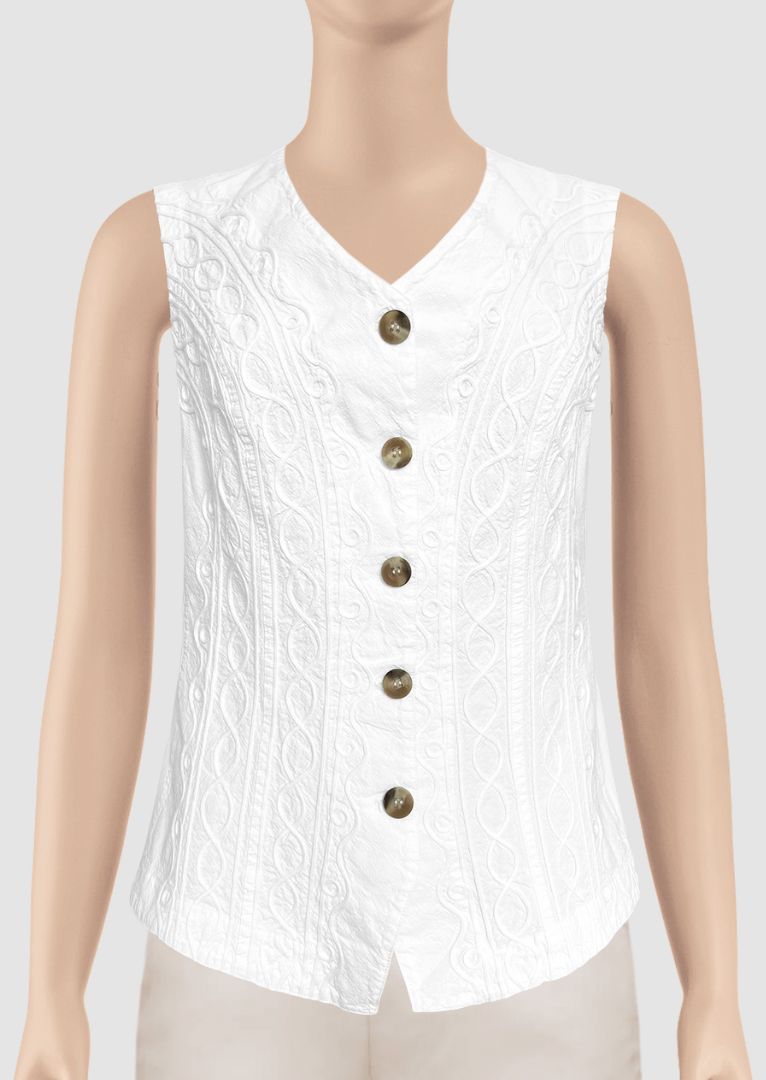 Cecilia Cotton Vest