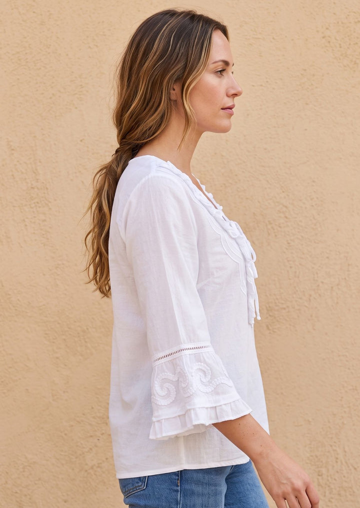 S24-879V Patricia Cotton Top