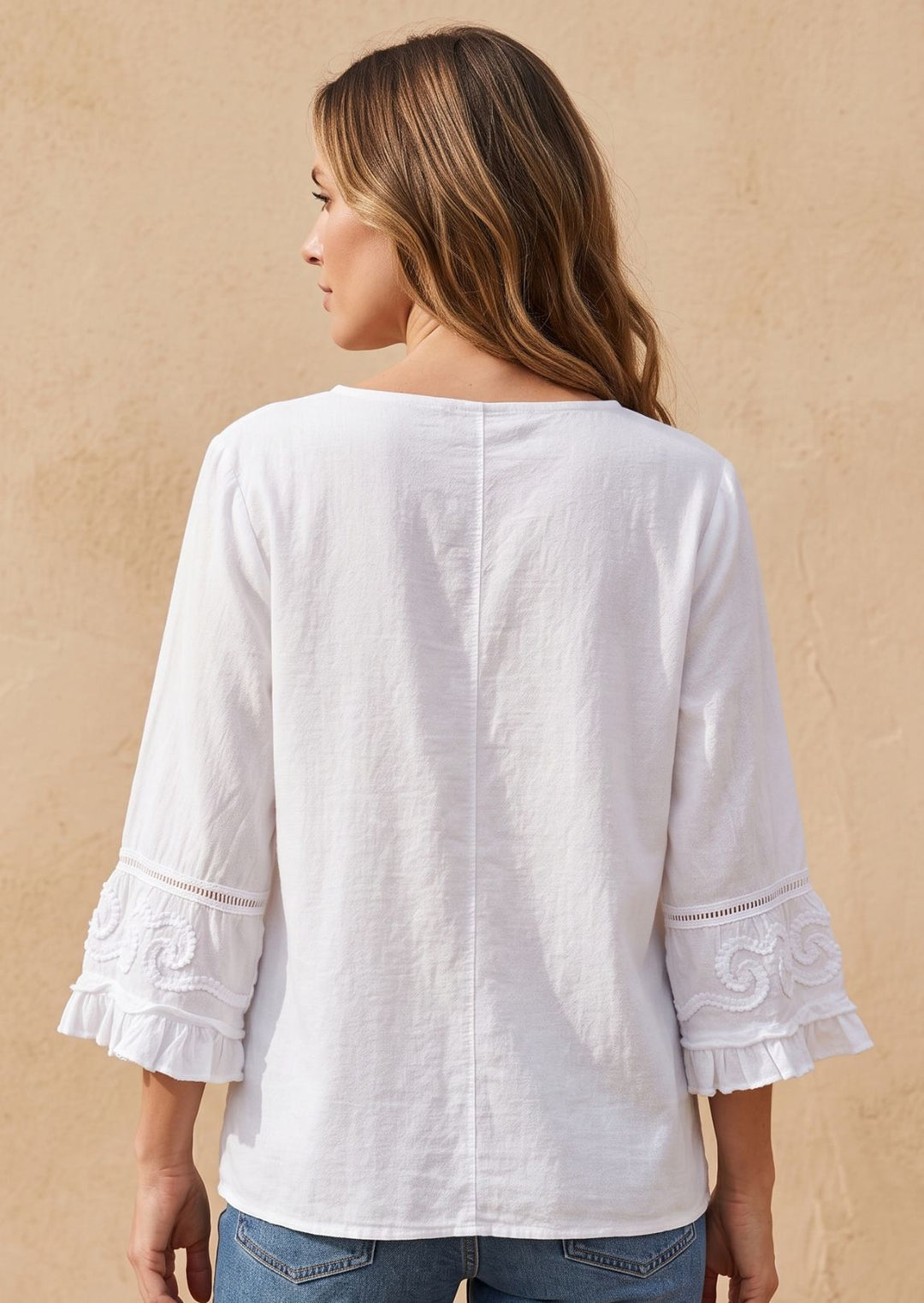 S24-879V Patricia Cotton Top