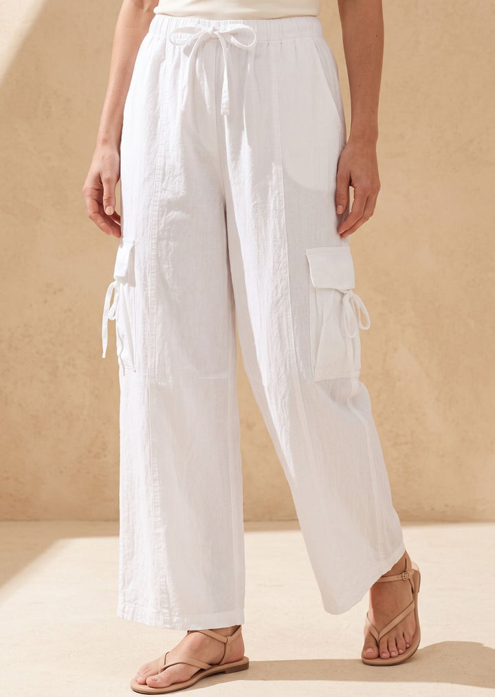 S24-887 Sherly Cotton Cargo Pants