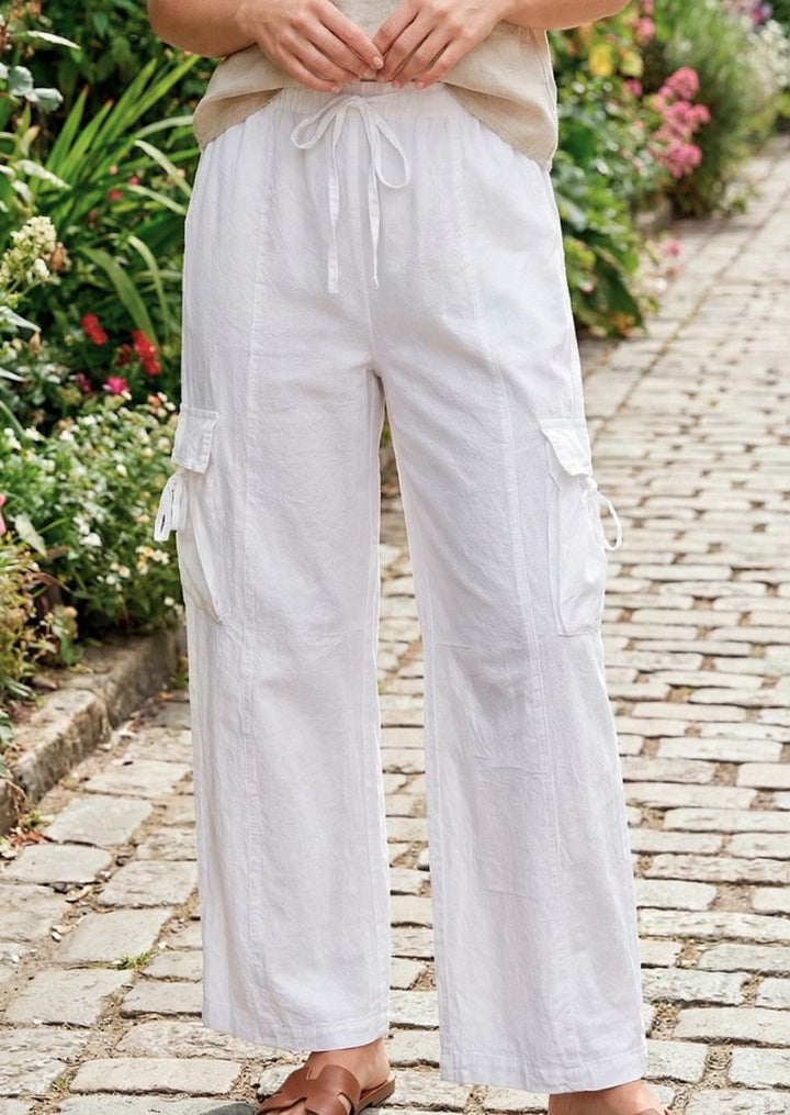 S24-887 Sherly Cotton Cargo Pants