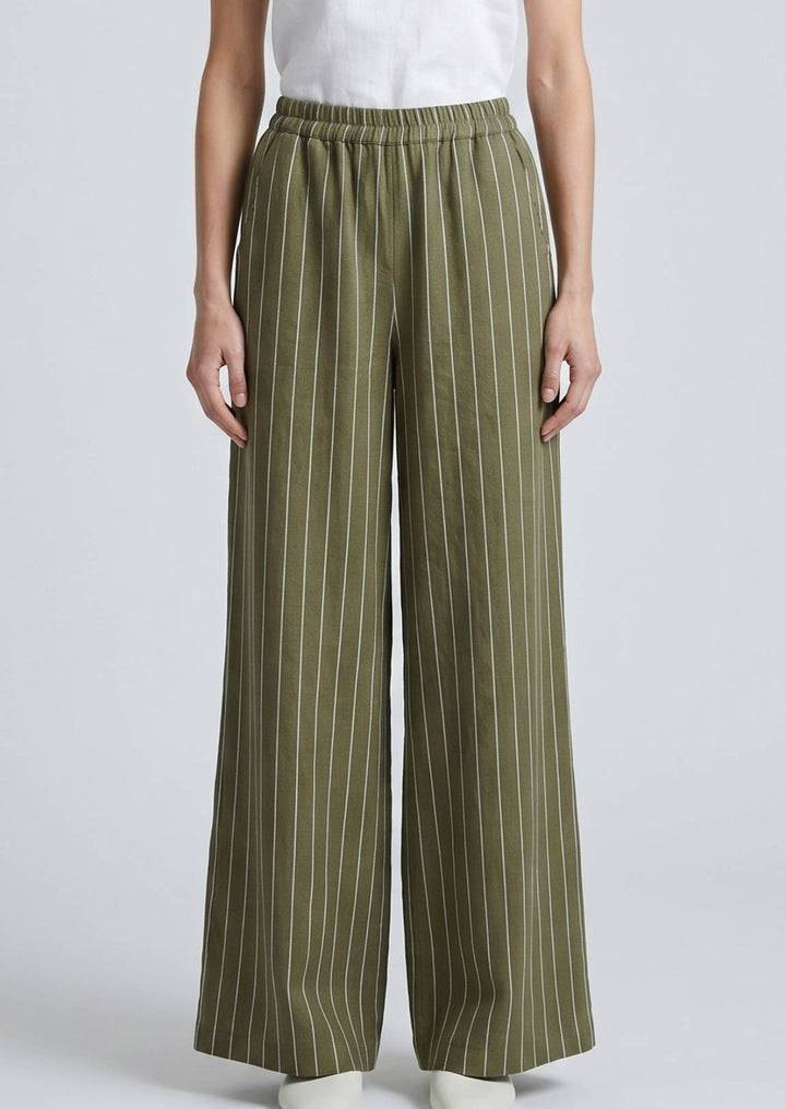 SA10412R Anais Striped Linen Pants