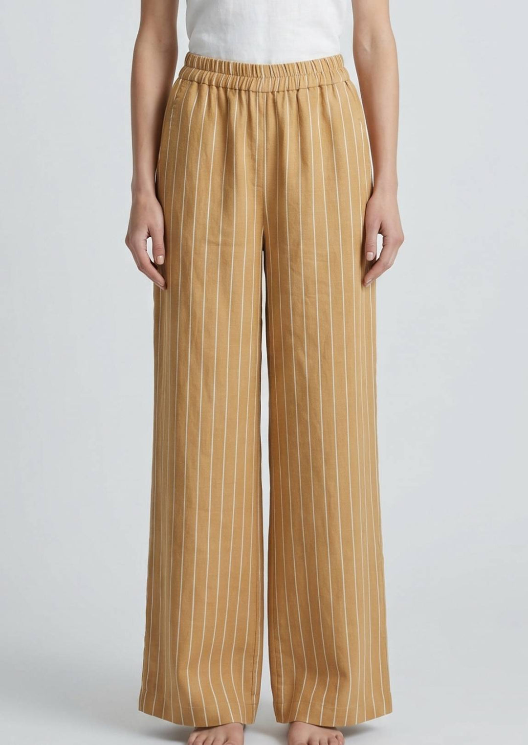 SA10412R Anais Striped Linen Pants