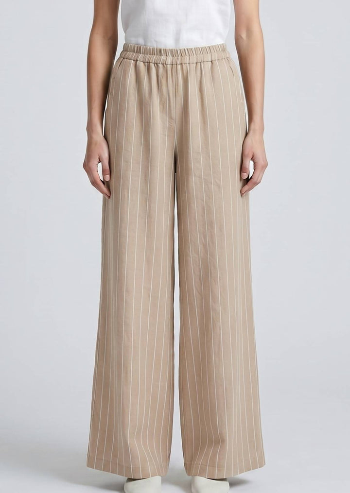 SA10412R Anais Striped Linen Pants