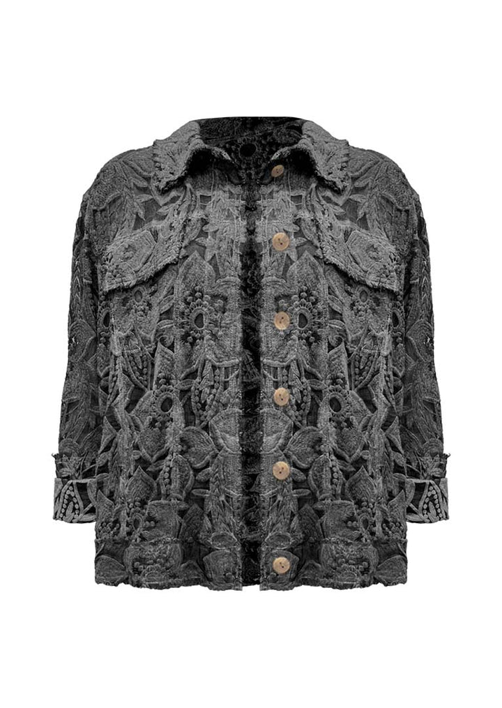 TPS-180 Dione Embroidered Silk Jacket