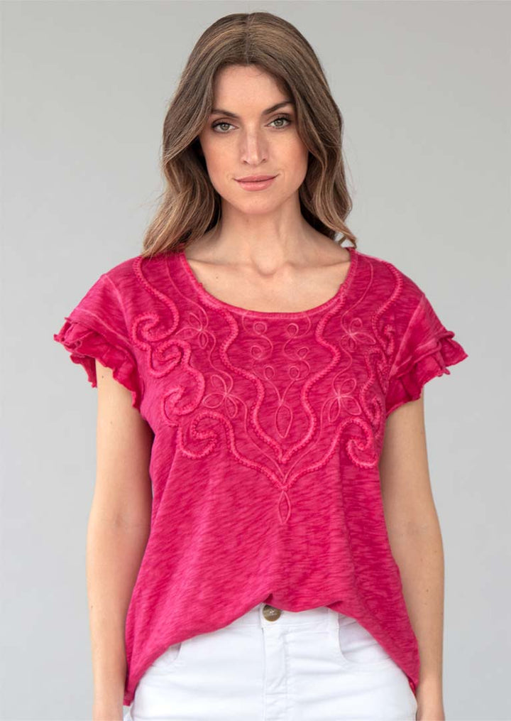 Melissa Slub Cotton Top